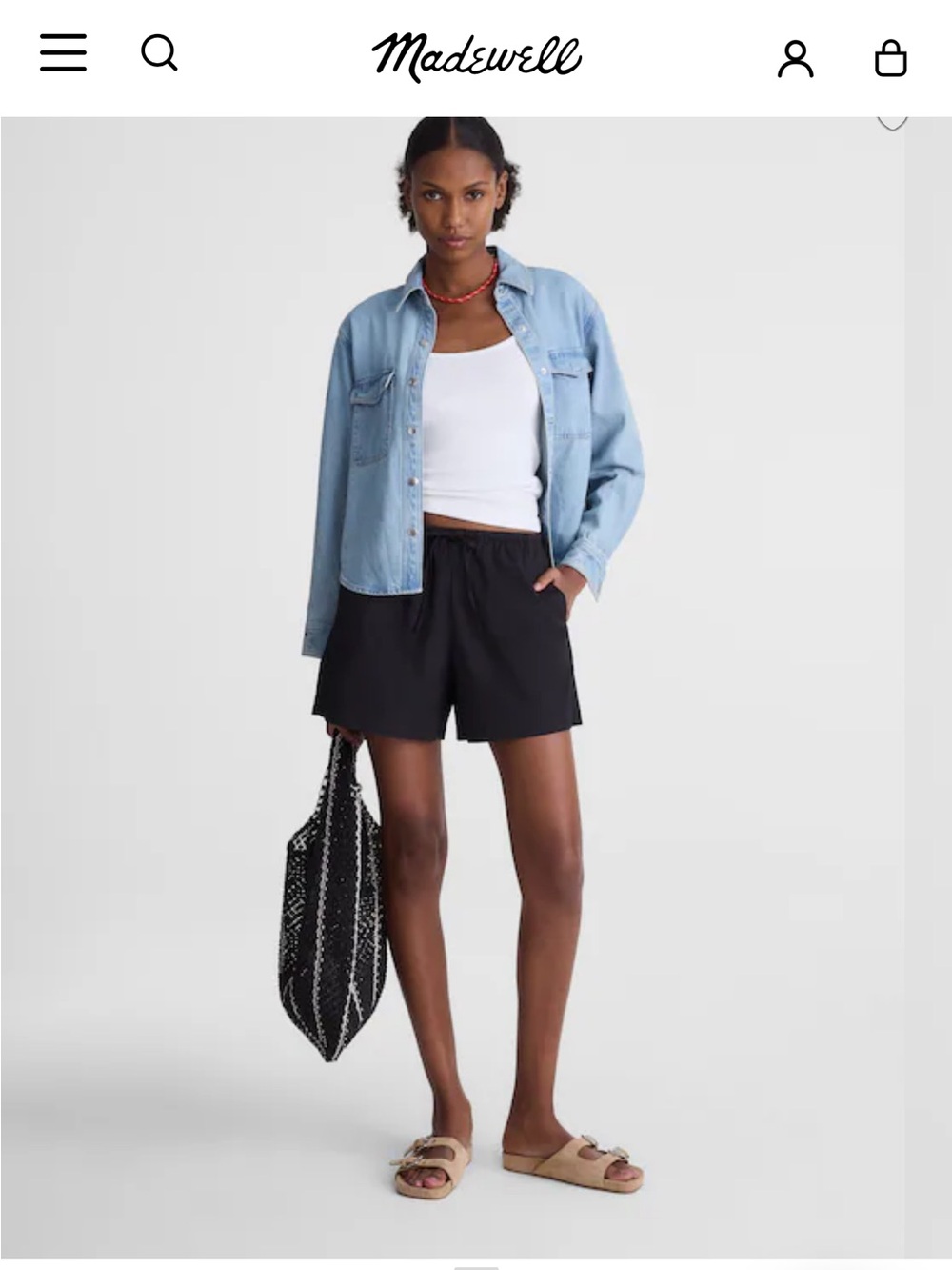 NWT! Madewell Pull-On Boardshorts - Retail $58!